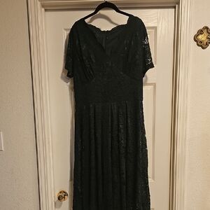 Elegant Black Lace Dress